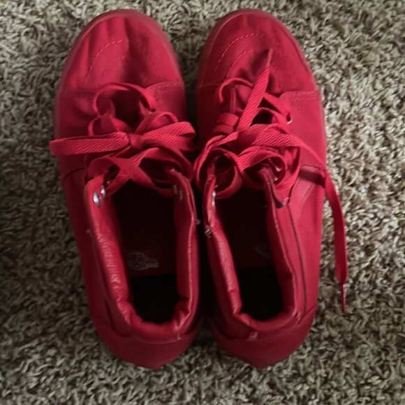 Red Vans - Picture 3 of 3